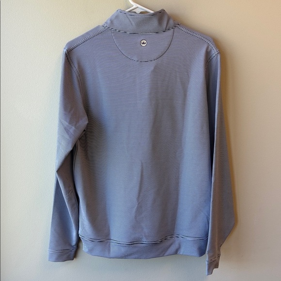Peter Millar Light Blue Zip-Up Pullover NWT - Picture 5 of 5
